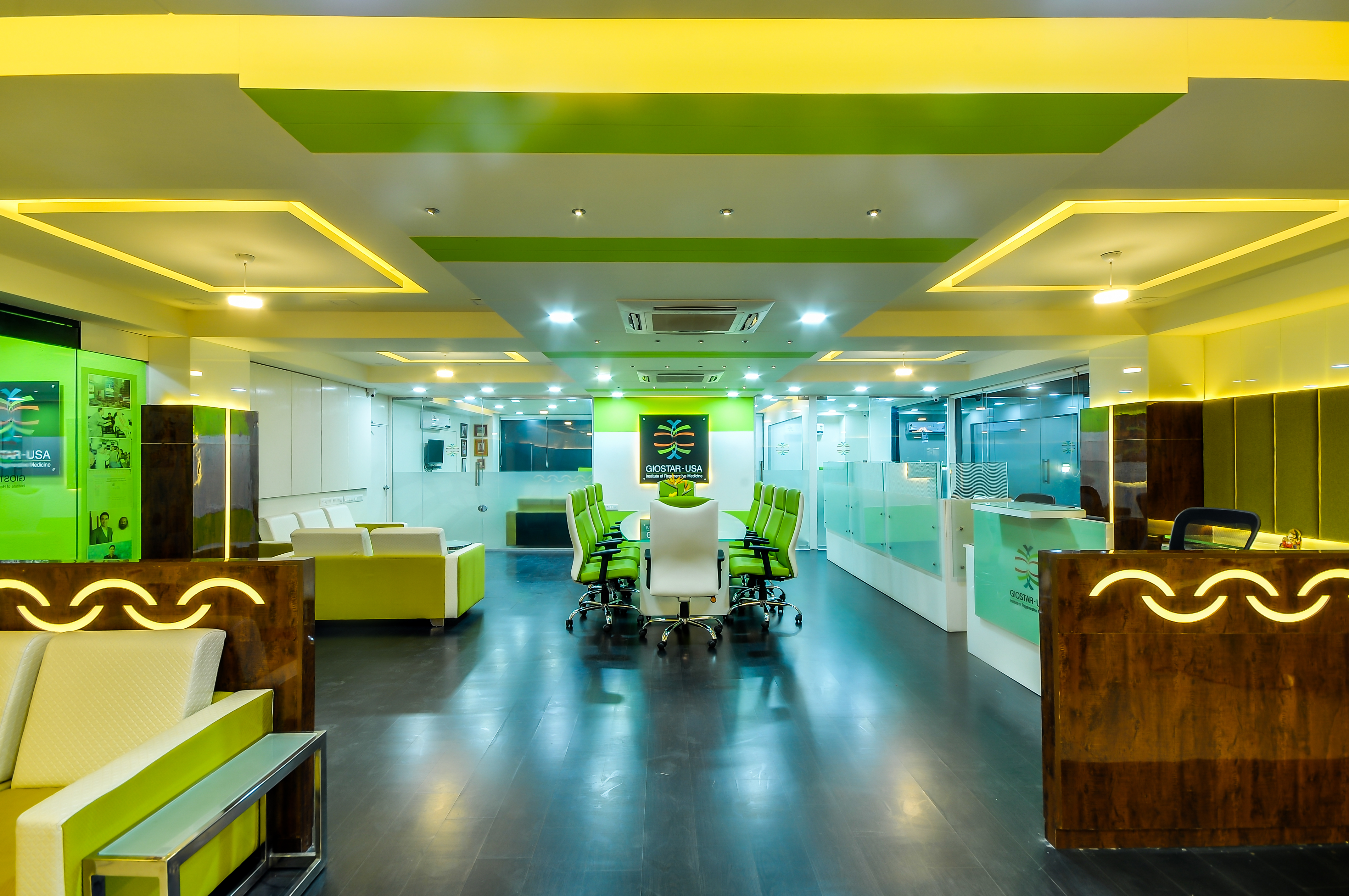 GIOSTAR Stem Cell Hospital Reception Area