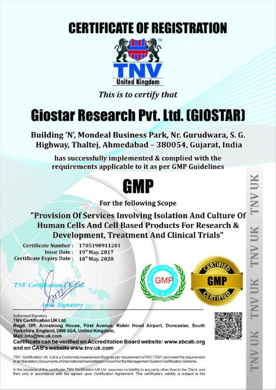 GMP Certification